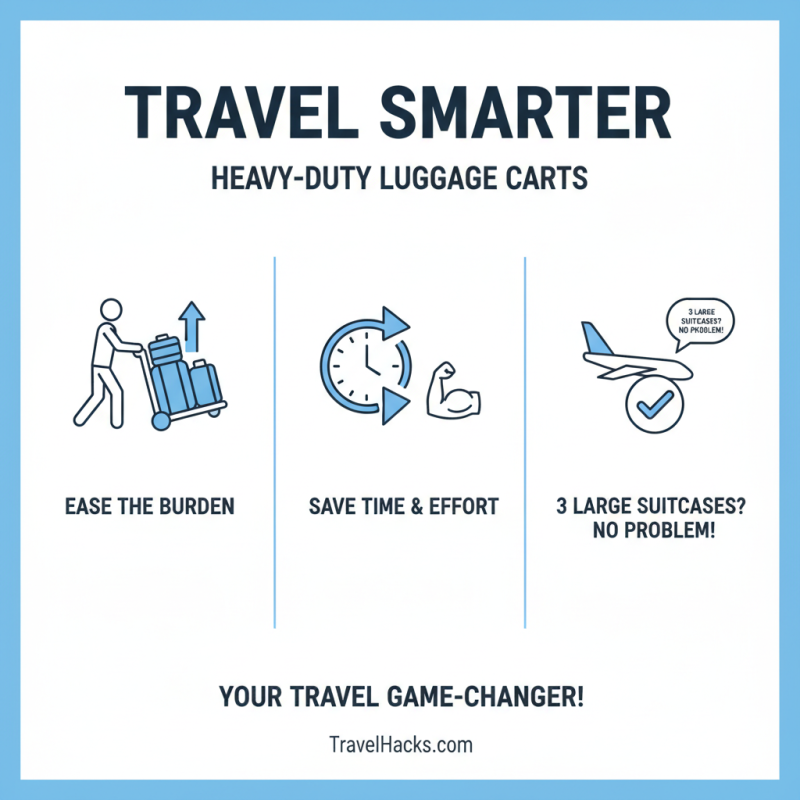 What is a Heavy Duty Luggage Cart and Why You Need One?
