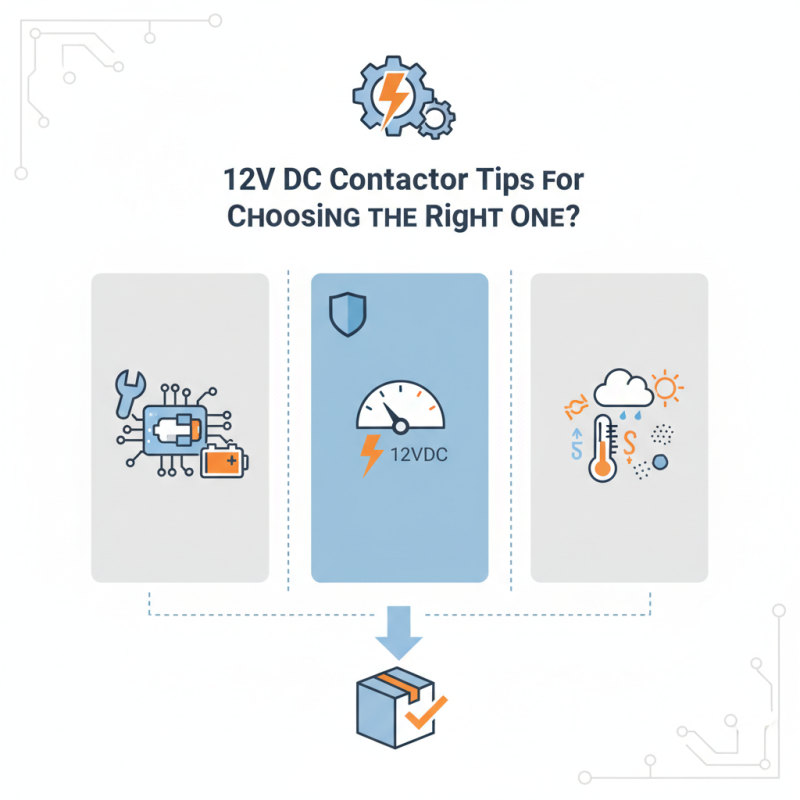 12v DC Contactor Tips for Choosing the Right One?