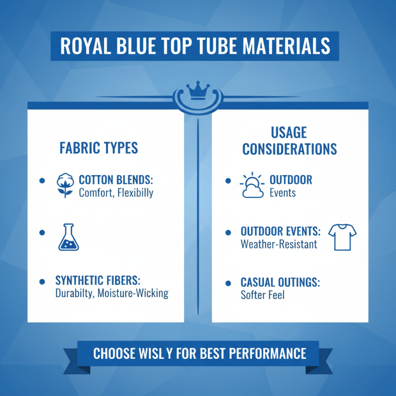 2026 Best Royal Blue Top Tubes for Every Occasion?
