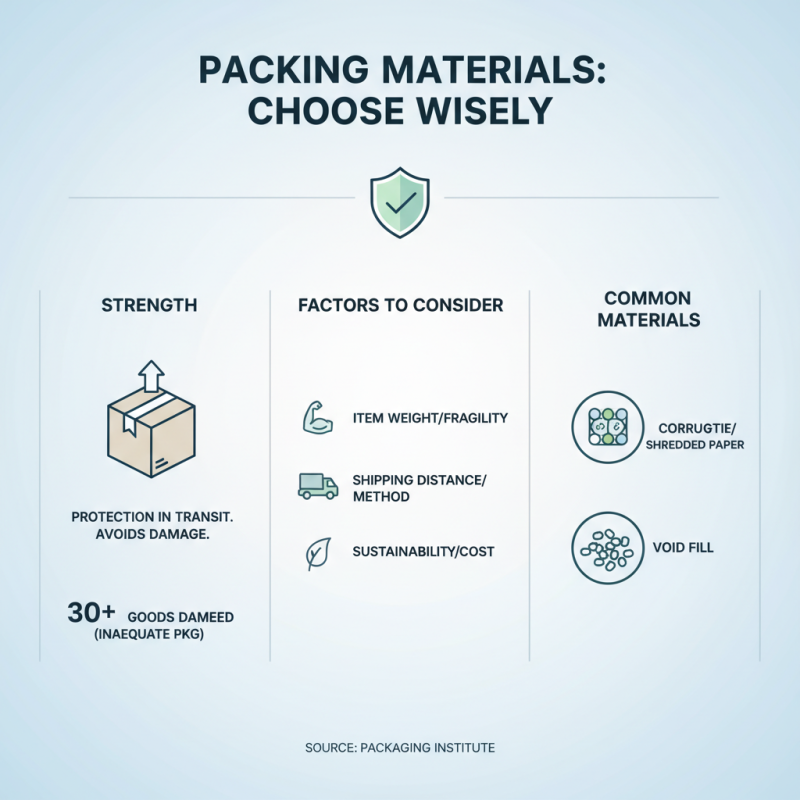 How to Choose the Best Packing Material for Your Needs?