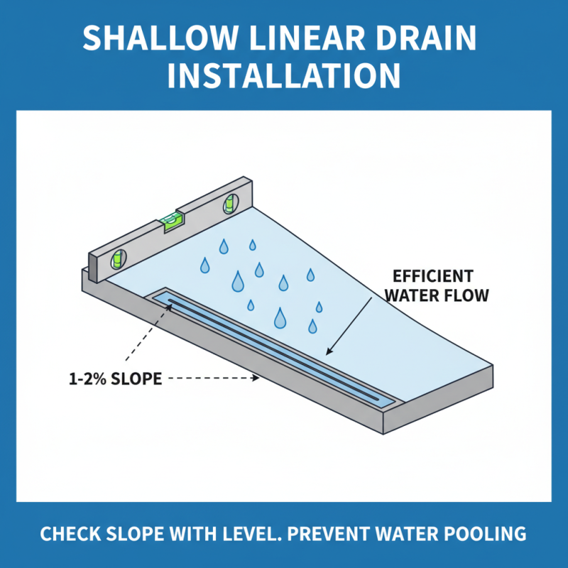2026 Best Shallow Linear Drain Options to Consider?