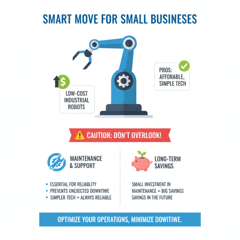 Best Low Cost Industrial Robots for Small Businesses?
