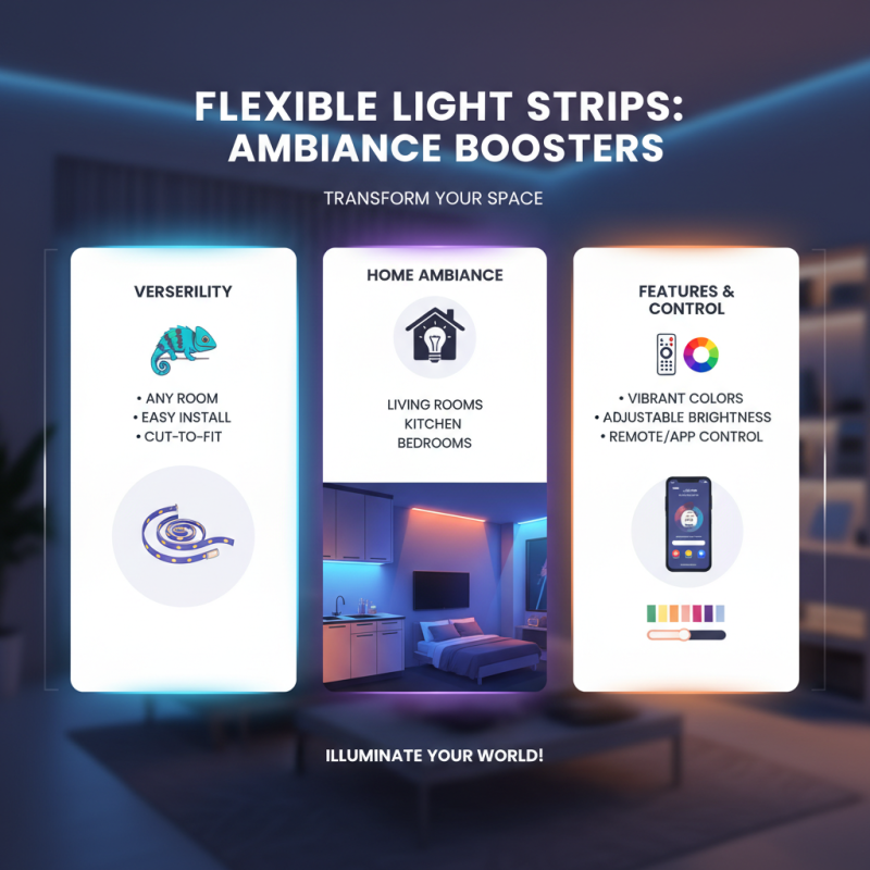 2026 Top Flexible Light Strip Trends for Home and Decor?