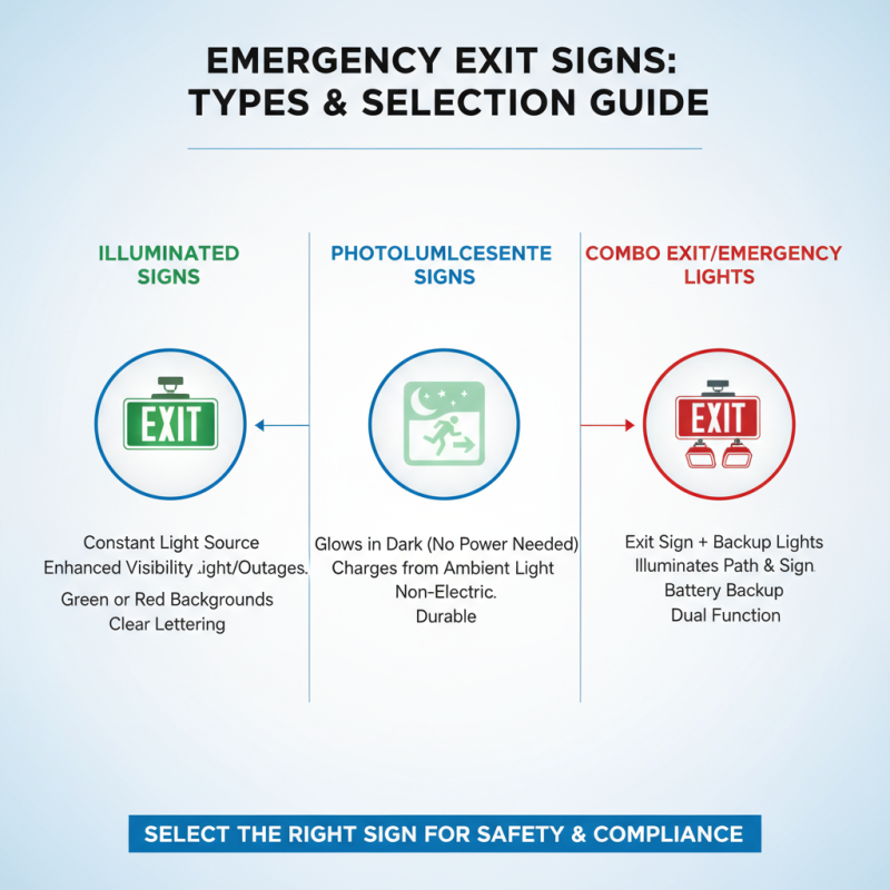 Essential Tips for Choosing Emergency Exit Signs?