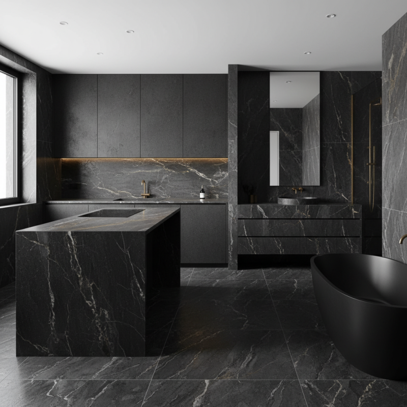 Top Benefits of Choosing China Wholesale Black Sintered Stone for Your Projects?
