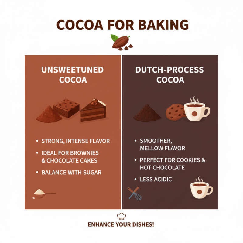 Best Cocoa Types for Baking and Cooking What to Choose?