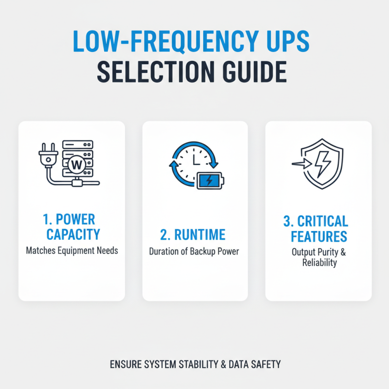 2026 Best Low Frequency Ups Solutions for Your Needs?