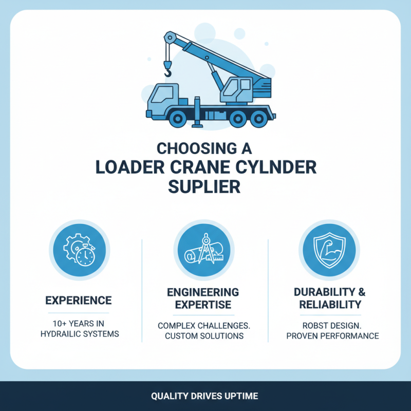 What is a High-Quality Custom Loader Crane Cylinder Supplier?