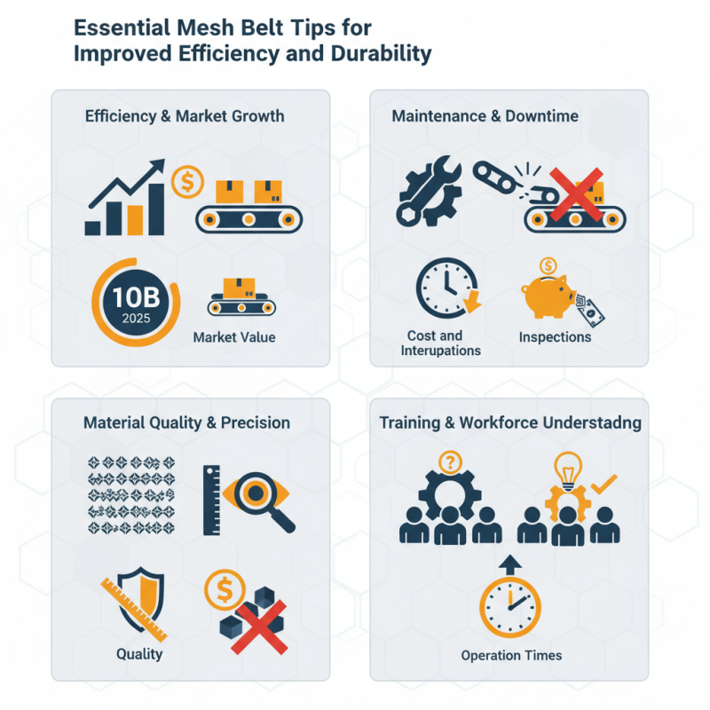 Essential Mesh Belt Tips for Improved Efficiency and Durability?