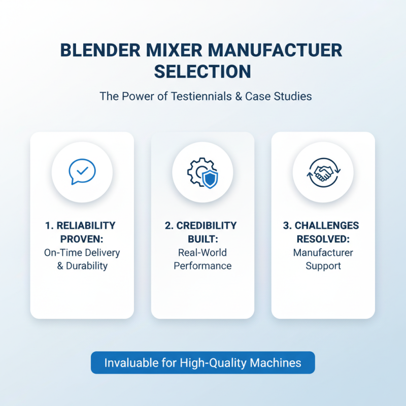 How to Choose a High-Quality China Blender Mixer Machine Manufacturer?