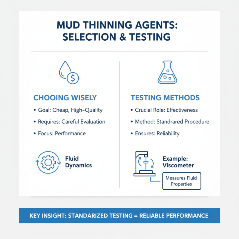 How to Choose a Cheap High-Quality Mud Thinning Agent for Your Needs?