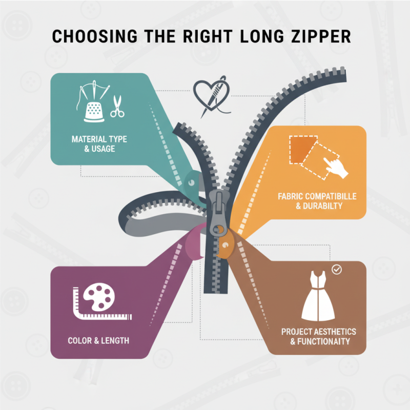 How to Choose the Right Long Zipper for Your Sewing Projects?