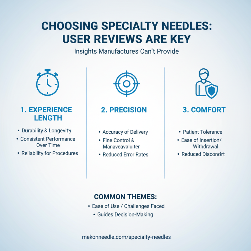How to Choose the Best Specialty Needle for Your Needs?