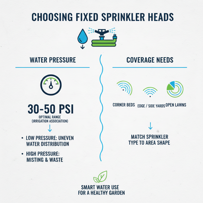 How to Choose Fixed Sprinkler Heads for Your Garden?