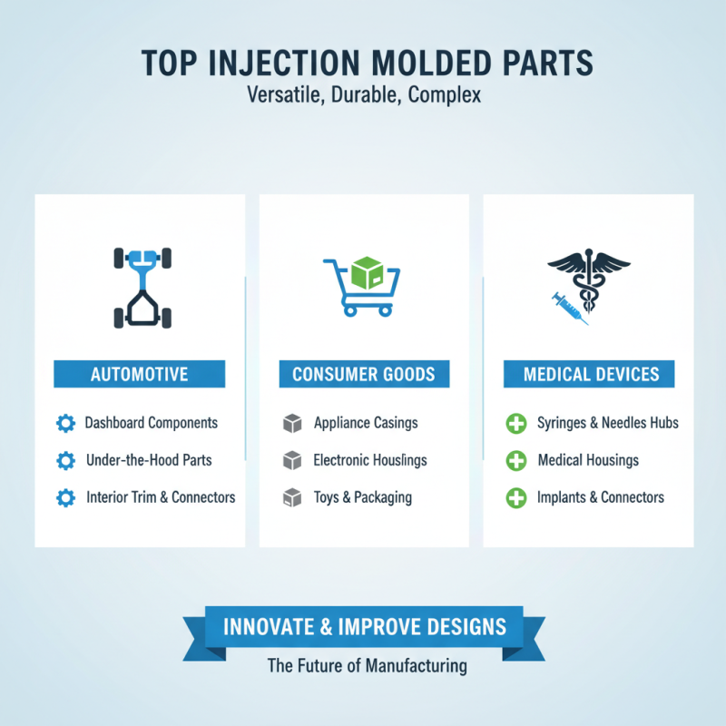 Top 10 Injection Molded Parts You Need to Know About?
