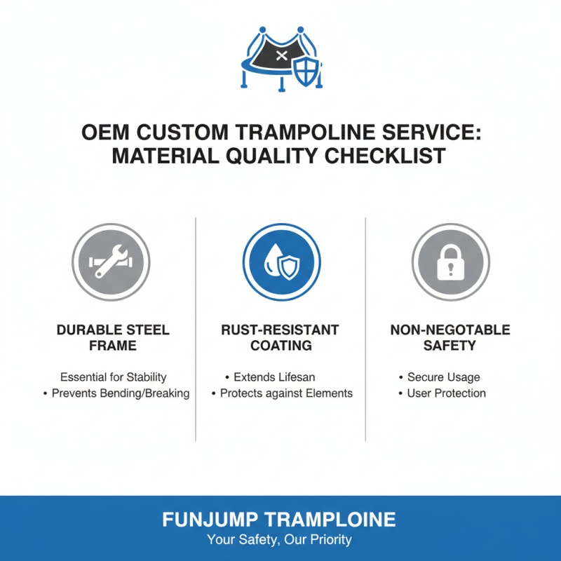 How to Choose OEM Custom Big Trampoline Service for Your Needs?