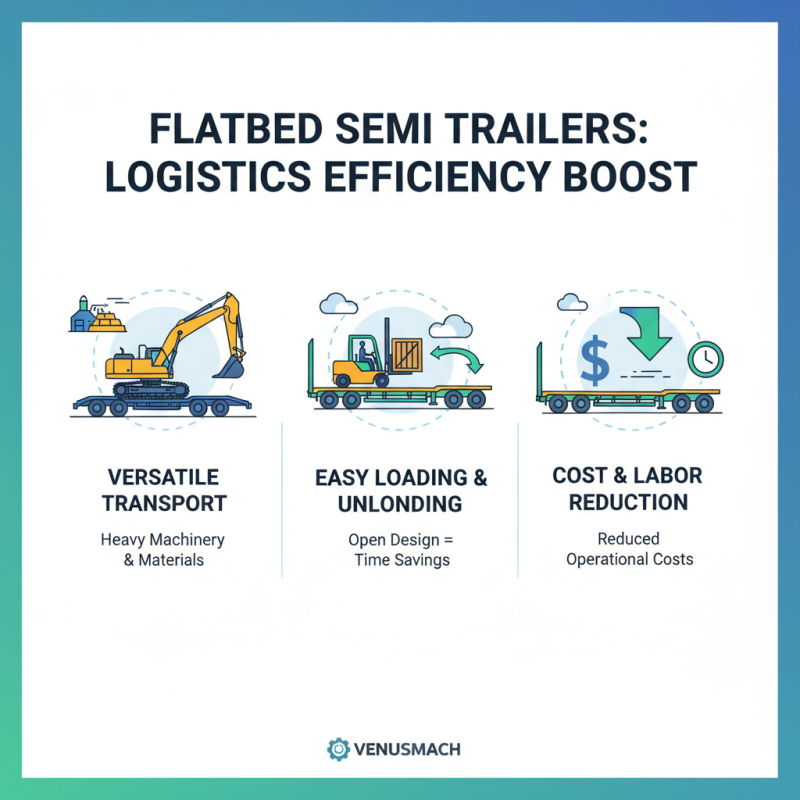 Why Choose Wholesale High-Quality Flatbed Semi Trailers for Your Business?