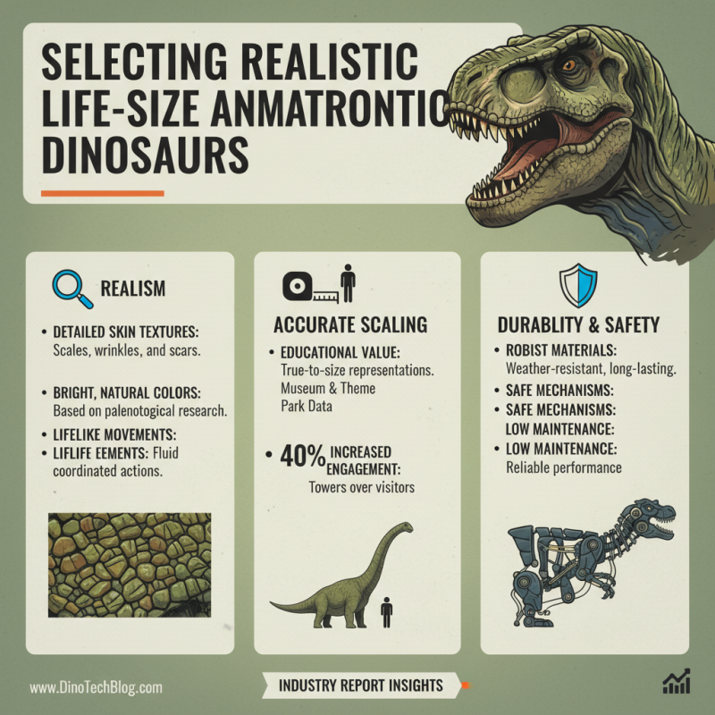 Best Life Size Animatronic Dinosaurs for Realistic Displays?
