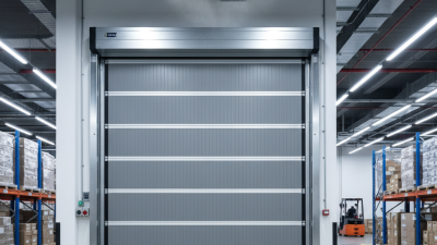 What are the Benefits of Thermal Insulated Speed Doors?