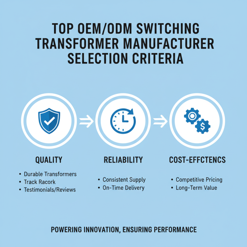 2026 Top OEM ODM Switching Transformer Factories to Watch?