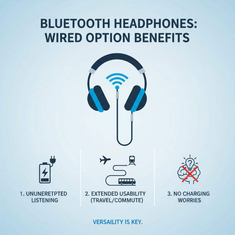 Why Choose Bluetooth Headphones That Can Be Wired?