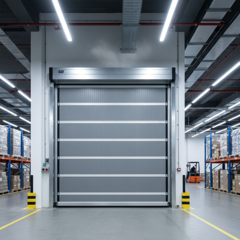 What are the Benefits of Thermal Insulated Speed Doors?