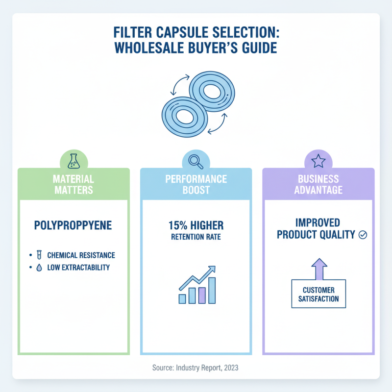 How to Choose Wholesale High-Quality Filter Capsules for Your Business?