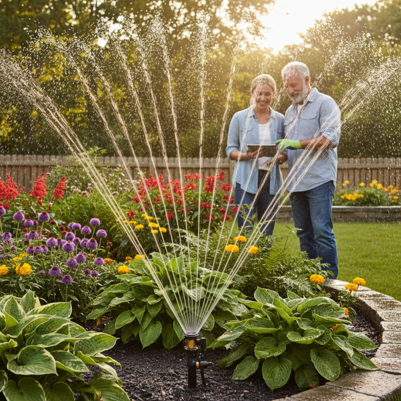 How to Choose Fixed Sprinkler Heads for Your Garden?