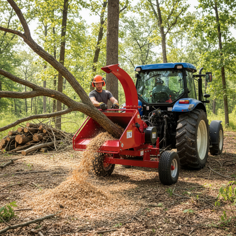 How to Use a 3 Point Chipper for Efficient Wood Chipping?