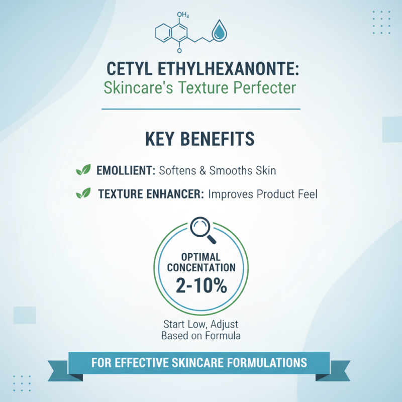 How to Use Cetyl Ethylhexanoate in Skincare Products?