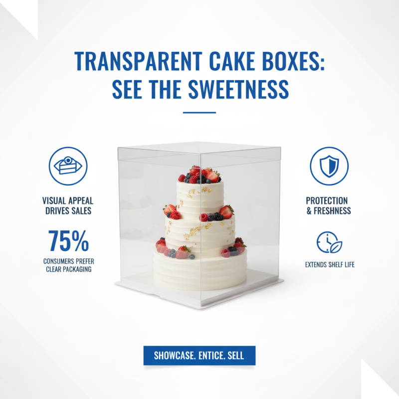 How to Choose the Best Transparent Cake Box for Your Needs?