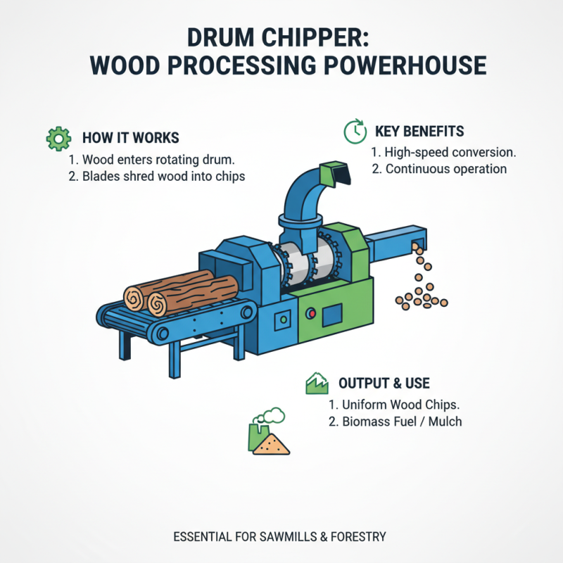 What is a Drum Chipper and How Does it Work?