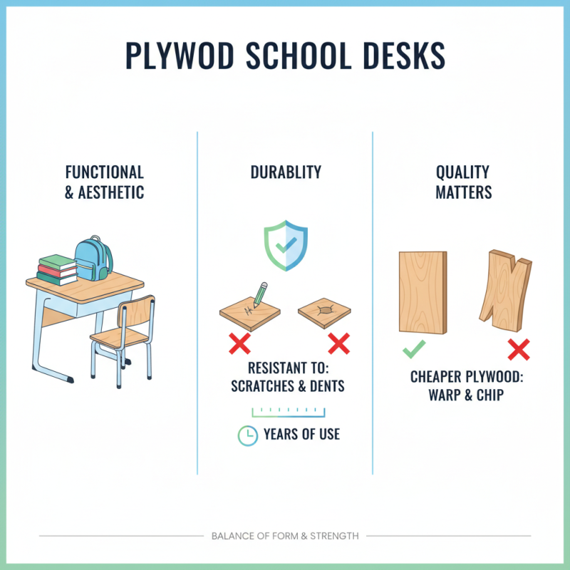 Best Plywood School Desk for Comfortable Learning?