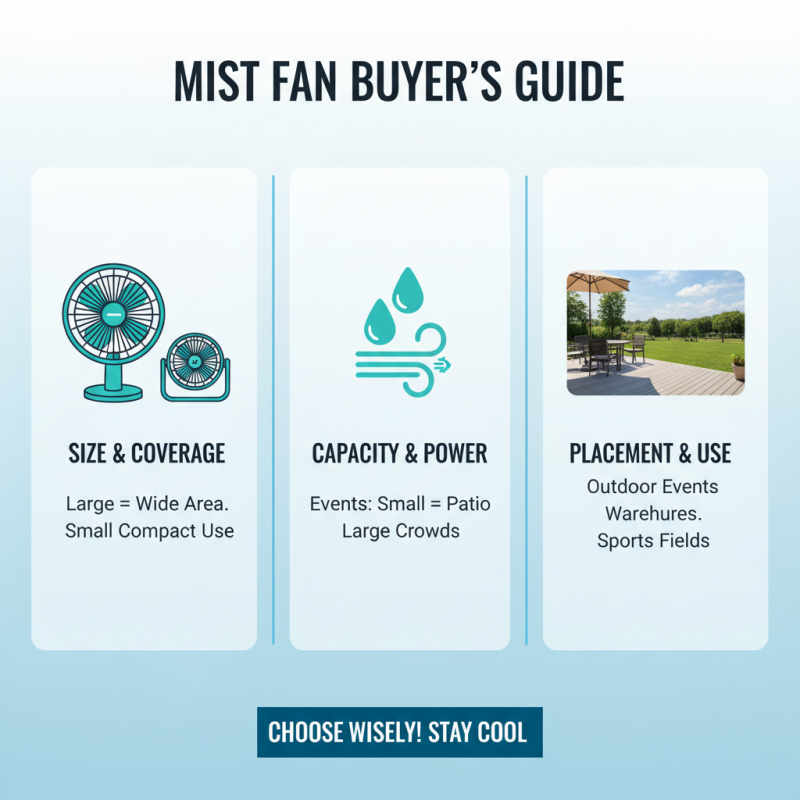 How to Choose the Best Wholesale High-Quality Mist Fan for Your Needs?