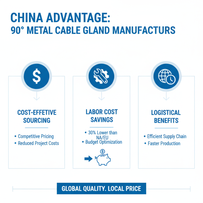 Why Choose a China 90 Degree Metal Cable Gland Manufacturer for Your Projects?