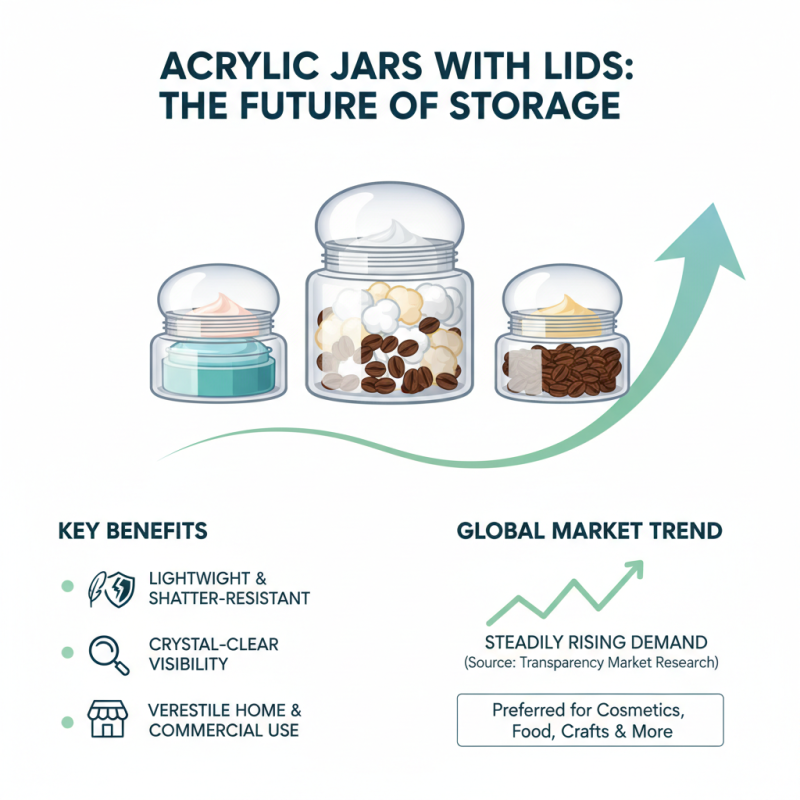 Why Choose an Acrylic Jar With Lid for Your Storage Needs?