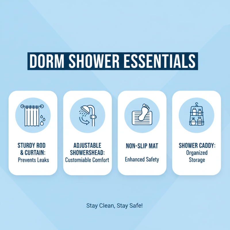 Best Dorm Room Shower Ideas for 2026 What You Need to Know?