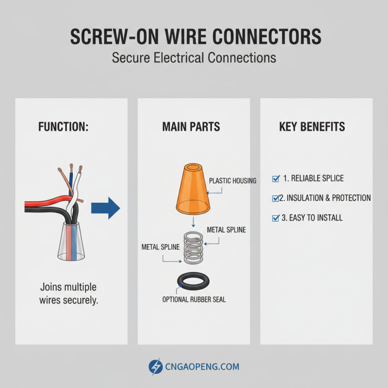 What is a Screw On Wire Connector and How Does It Work?