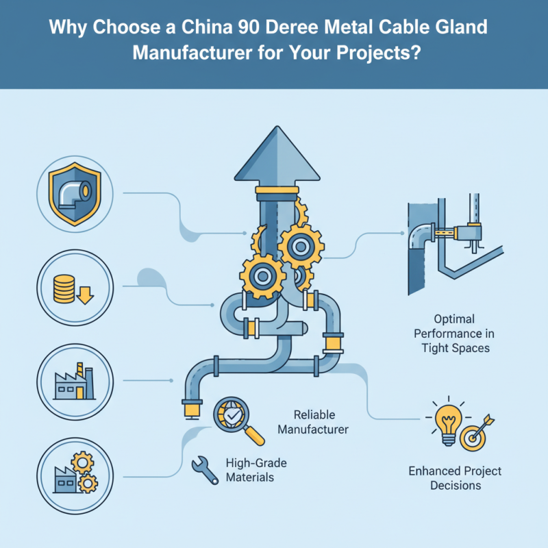 Why Choose a China 90 Degree Metal Cable Gland Manufacturer for Your Projects?