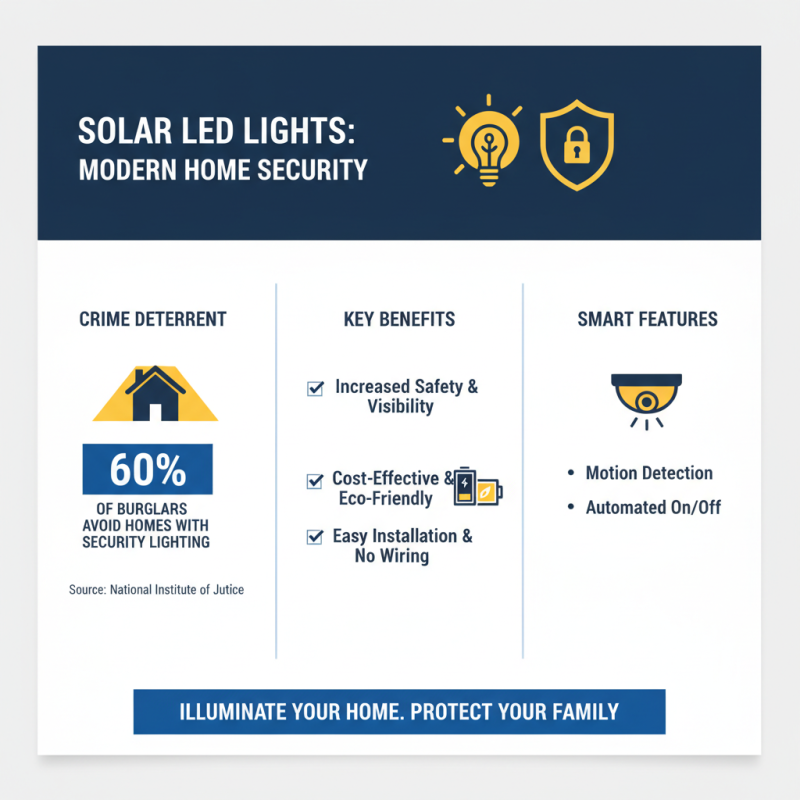 What Are the Benefits of Solar LED Lights for Your Home?