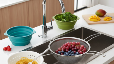 How to Choose the Best Sink Colander for Your Kitchen?