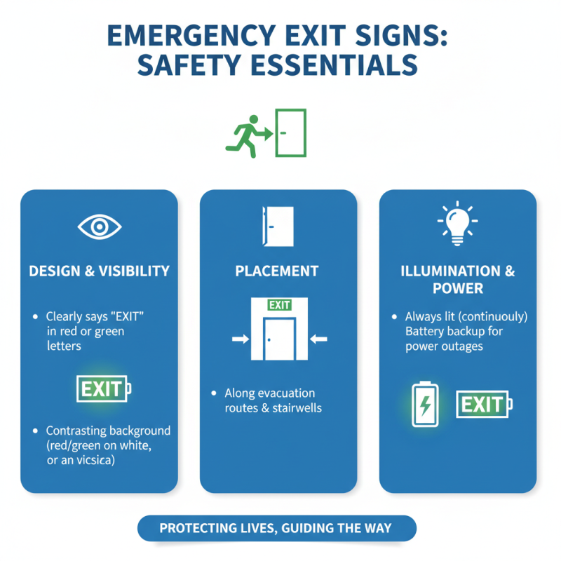 Why Are Emergency Exit Signs Crucial for Safety?