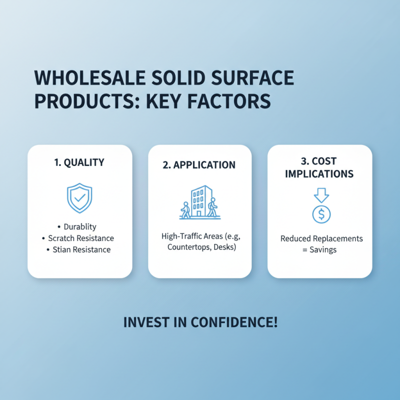 What is the Best Wholesale Solid Surface Products for Your Business?