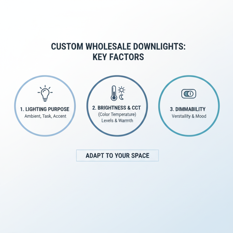 How to Choose the Best Custom Wholesale Downlight Light for Your Needs