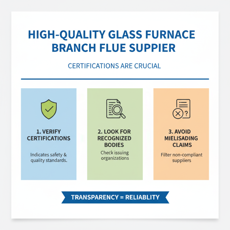 Top 5 Tips for Choosing a China High Quality Glass Furnace Branch Flue Supplier?