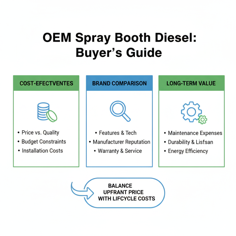 How to Choose the Best OEM Spray Booth Diesel Product for Your Needs?