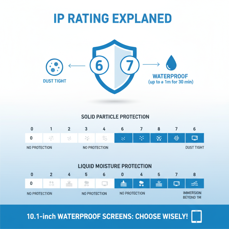 How to Choose the Best 10.1 Inch Waterproof Screen?