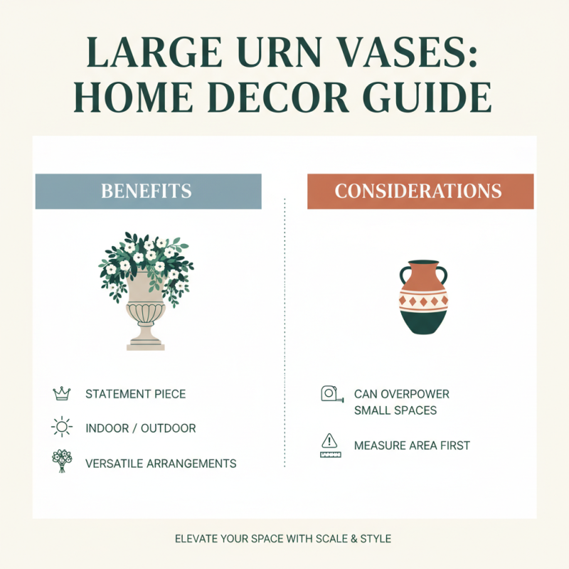 Top 10 Large Urn Vases for Stunning Home Decor Ideas?