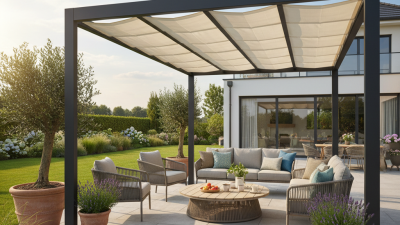 2026 Best Custom Wholesale Pergola Awning Options for Your Outdoor Space?