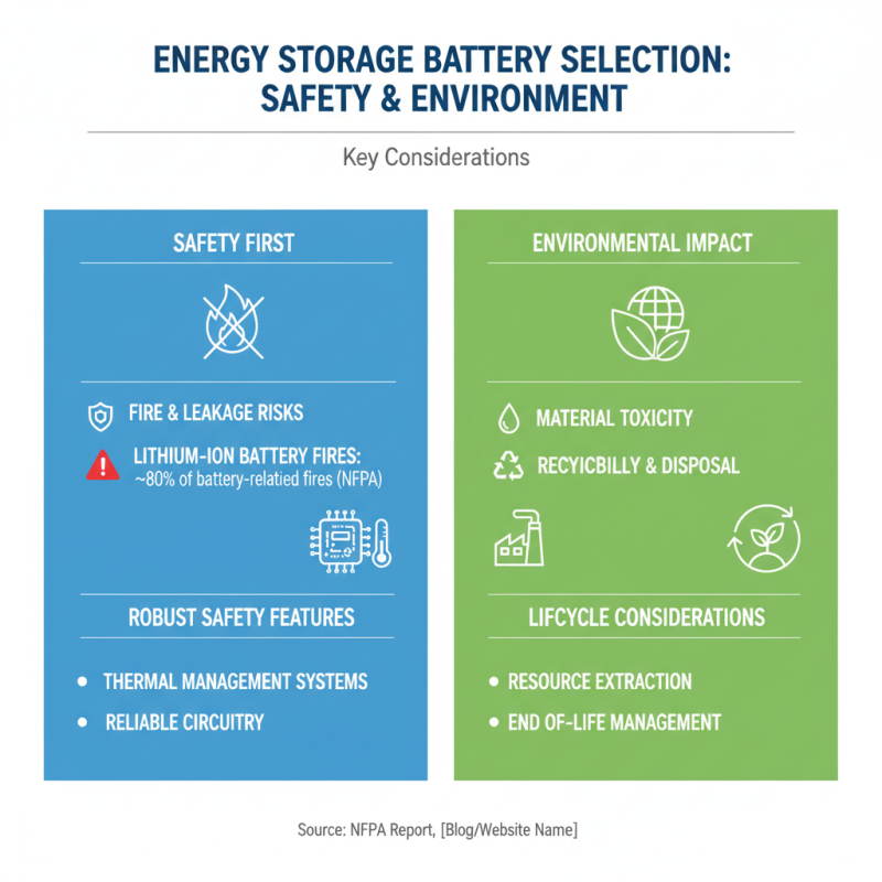 How to Choose the Best Energy Storage Battery for Your Needs?